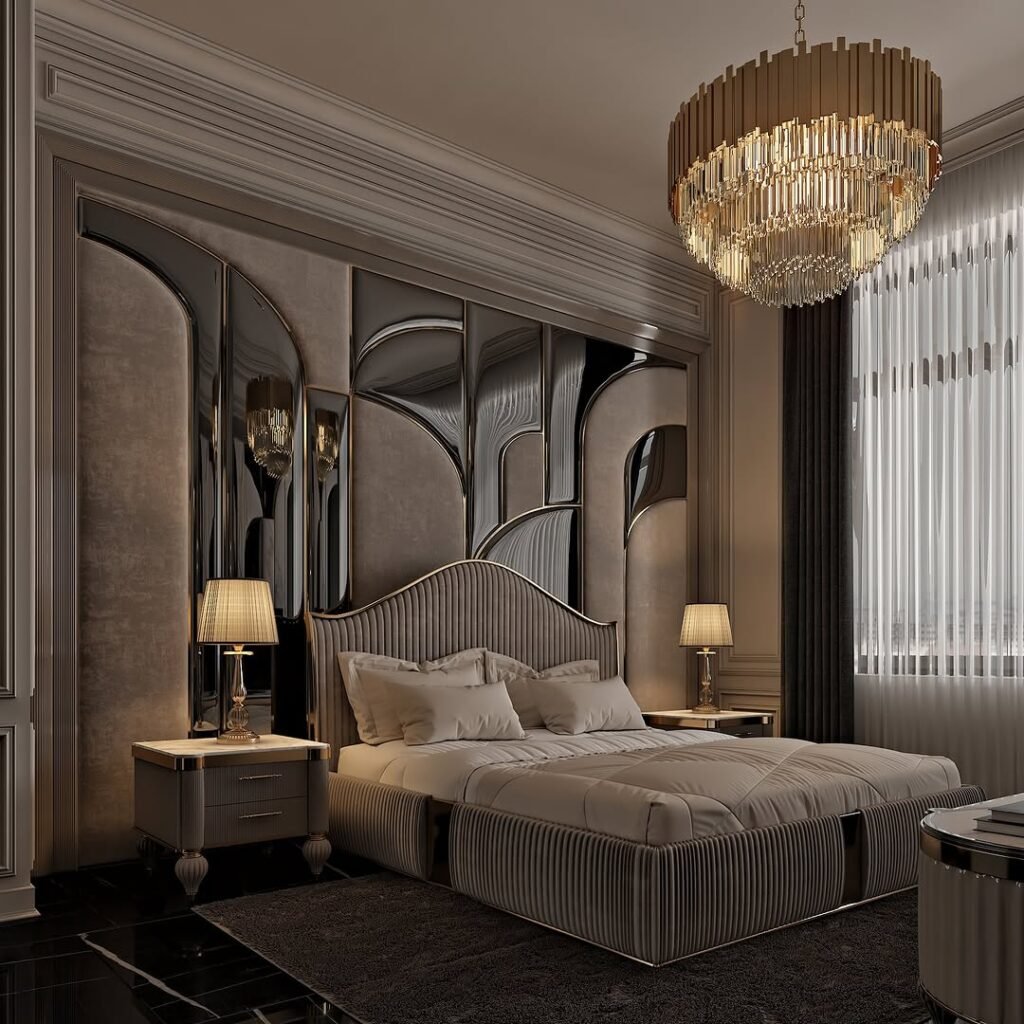 Modern Luxury Bedroom Ideas Classic Glamour with a Contemporary Edge
