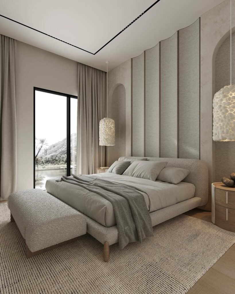 Modern Luxury Bedroom Ideas Earthy Tones and Organic Elegance
