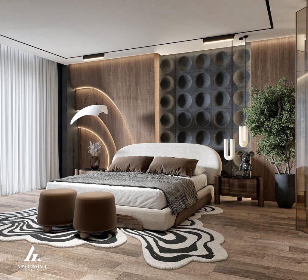 Modern Luxury Bedroom Ideas Organic Elegance with Contemporary Flair
