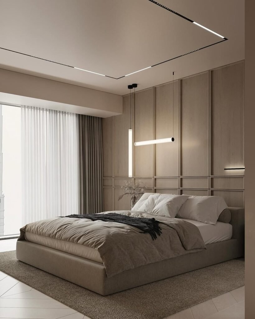 Modern Luxury Bedroom Ideas Soft Minimalism with Warm Neutrals
