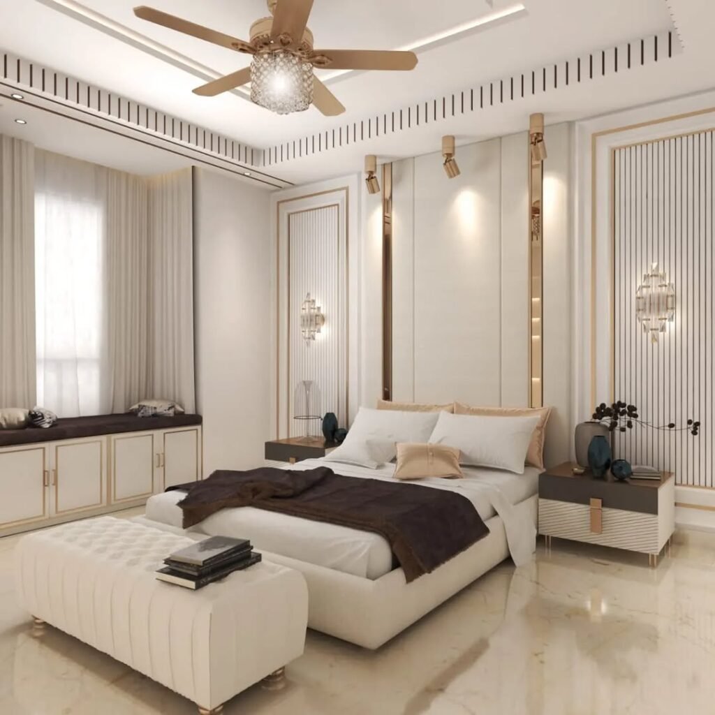 Modern Luxury Bedroom Ideas Timeless Elegance with Gold Accents
