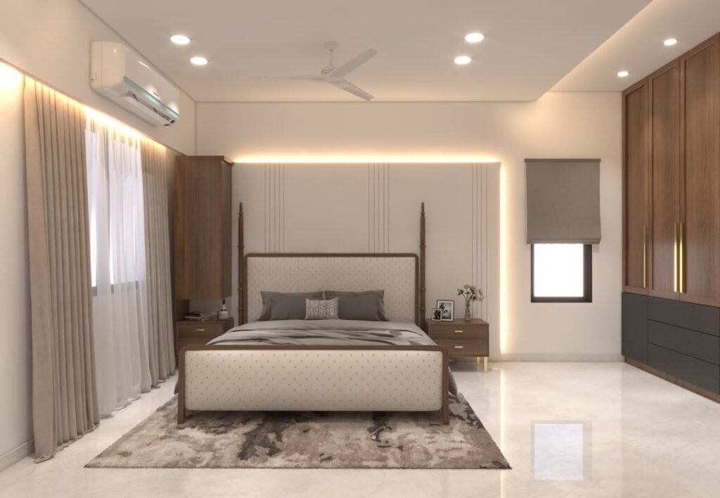 Modern Simplicity Elegant Minimalist Bedroom
