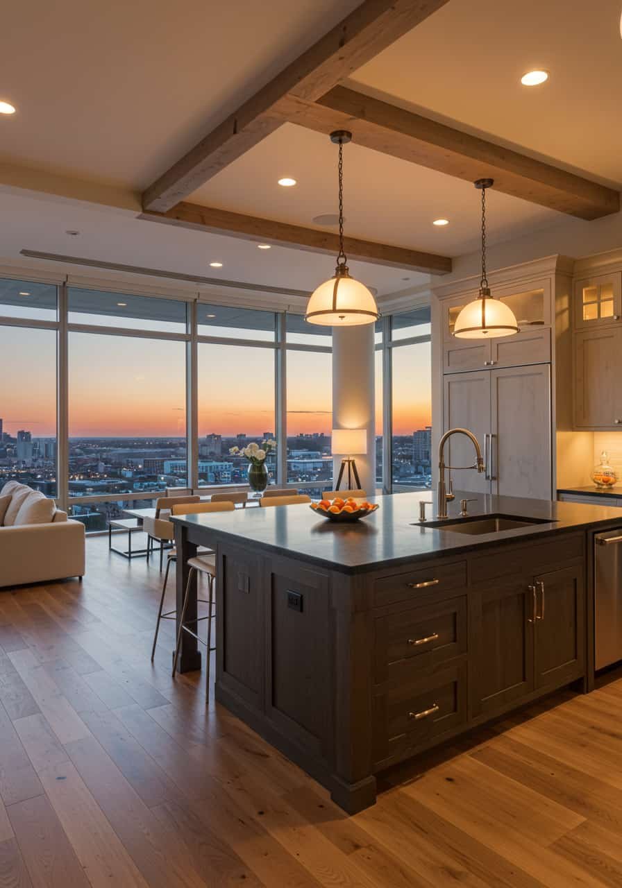 Open-Concept Kitchen