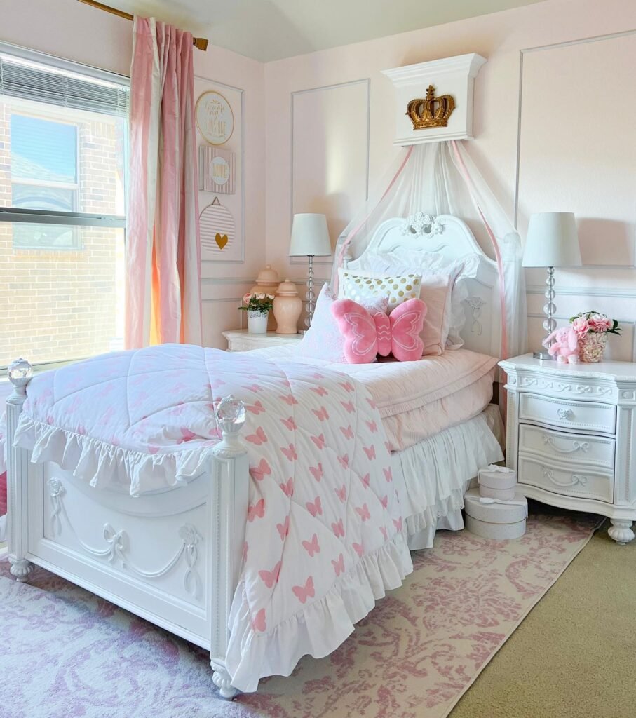 Royal Princess Bedroom for Girls
