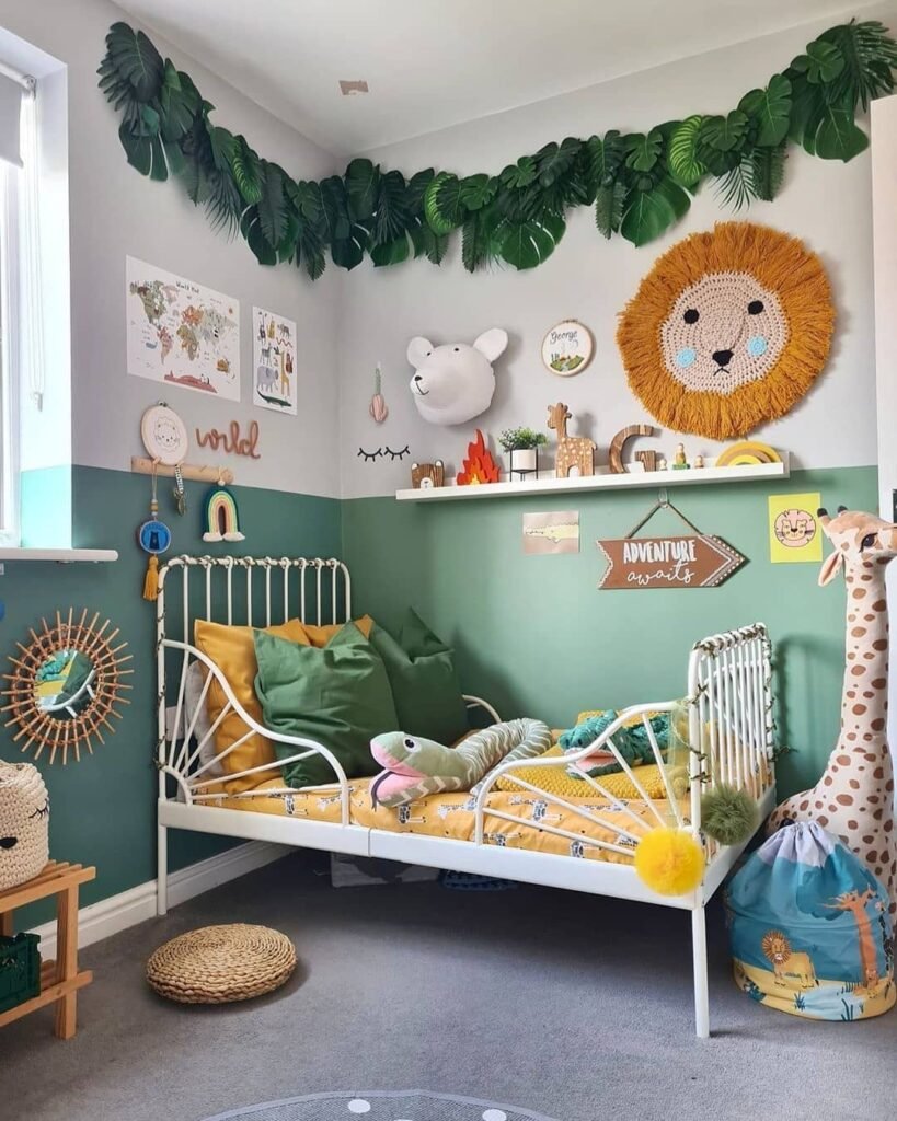 Safari-Themed Kids’ Room A Wild Adventure Awaits
