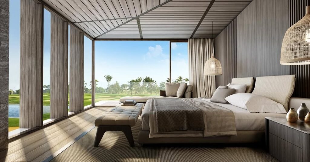 Serene Escape A Bedroom with a View