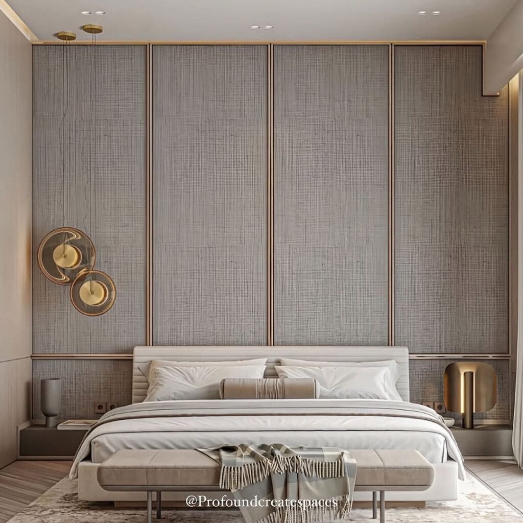 Sophisticated Minimalist Master Bedroom Design
