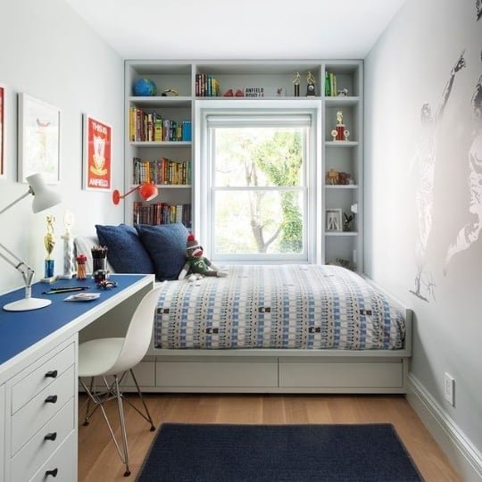 Stylish & Functional Boys' Room Design
