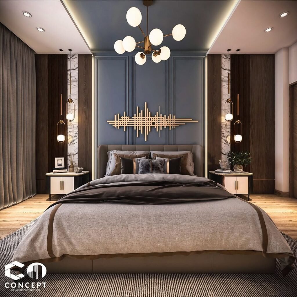 Timeless Elegance A Luxurious Modern Master Bedroom
