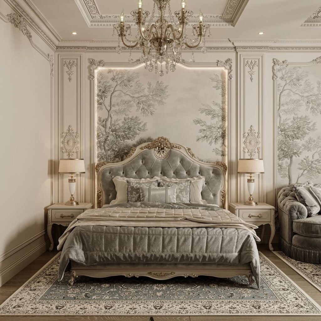 Timeless Luxury Classic Traditional Master Bedroom
