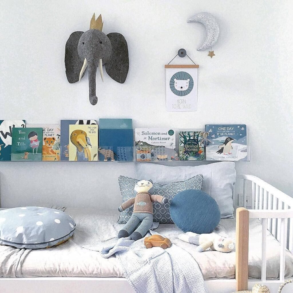 Tranquil Safari-Inspired Kids' Room
