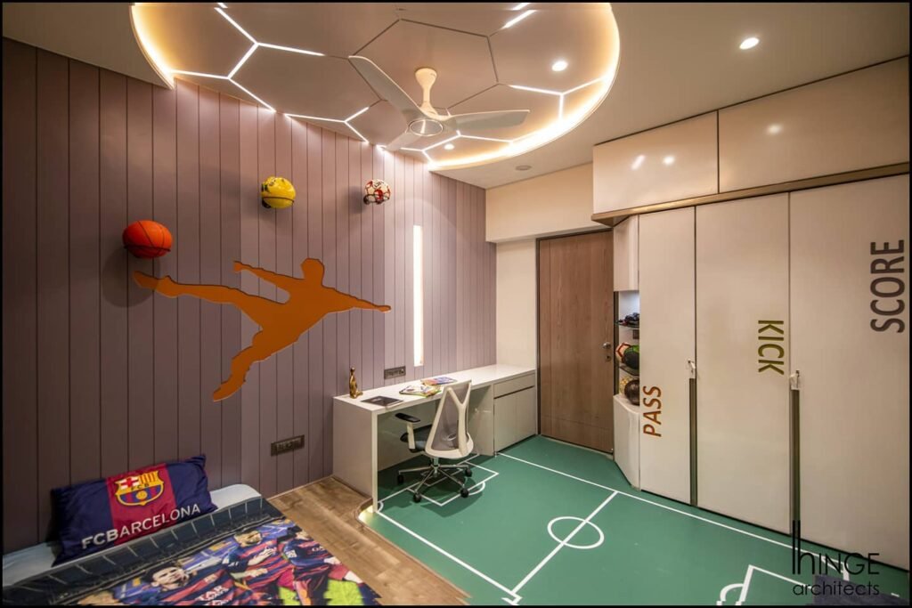 Ultimate Sports-Themed Kids Room
