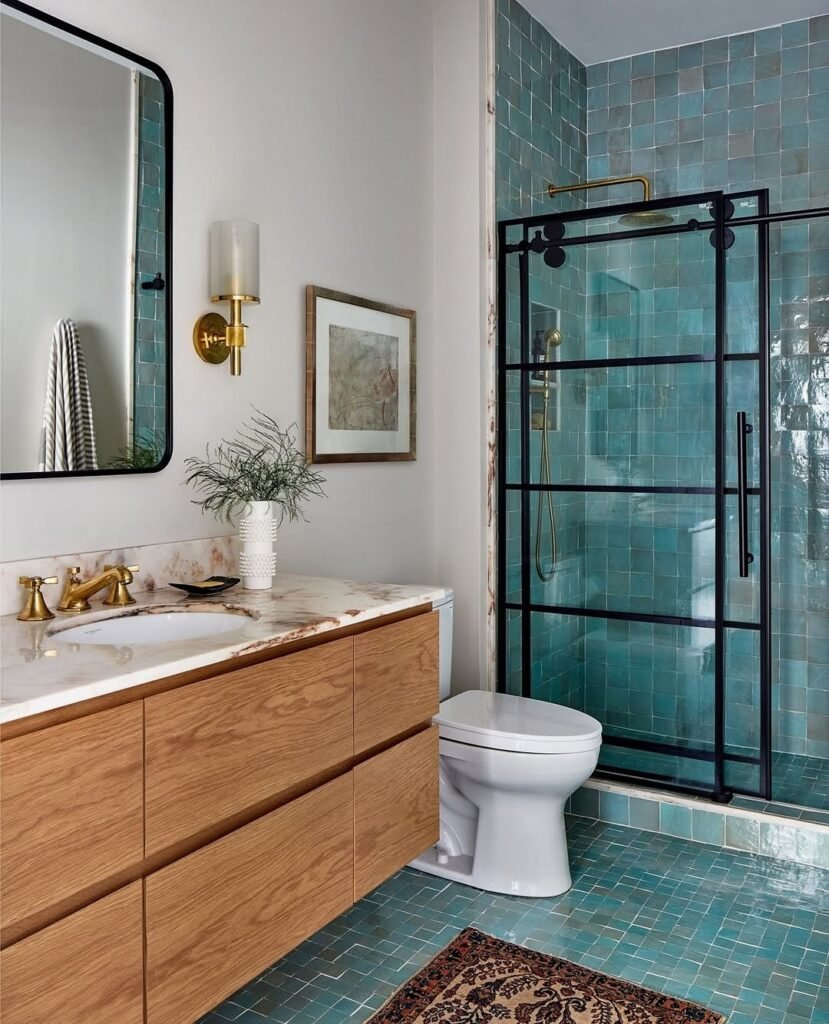 Vintage Meets Modern A Charming Bathroom Design
