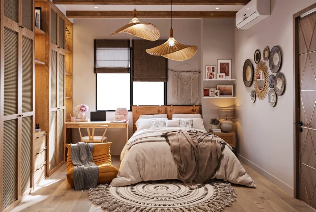 Warm Boho Bedroom A Cozy and Inviting Sanctuary
