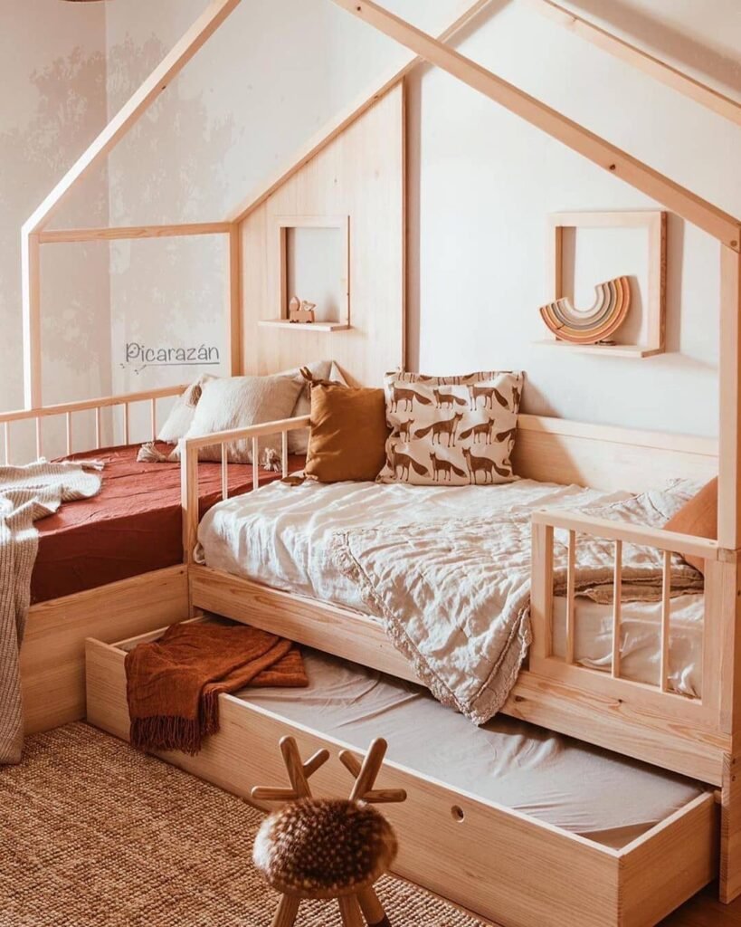 Warm & Cozy Scandinavian-Inspired Kids' Room
