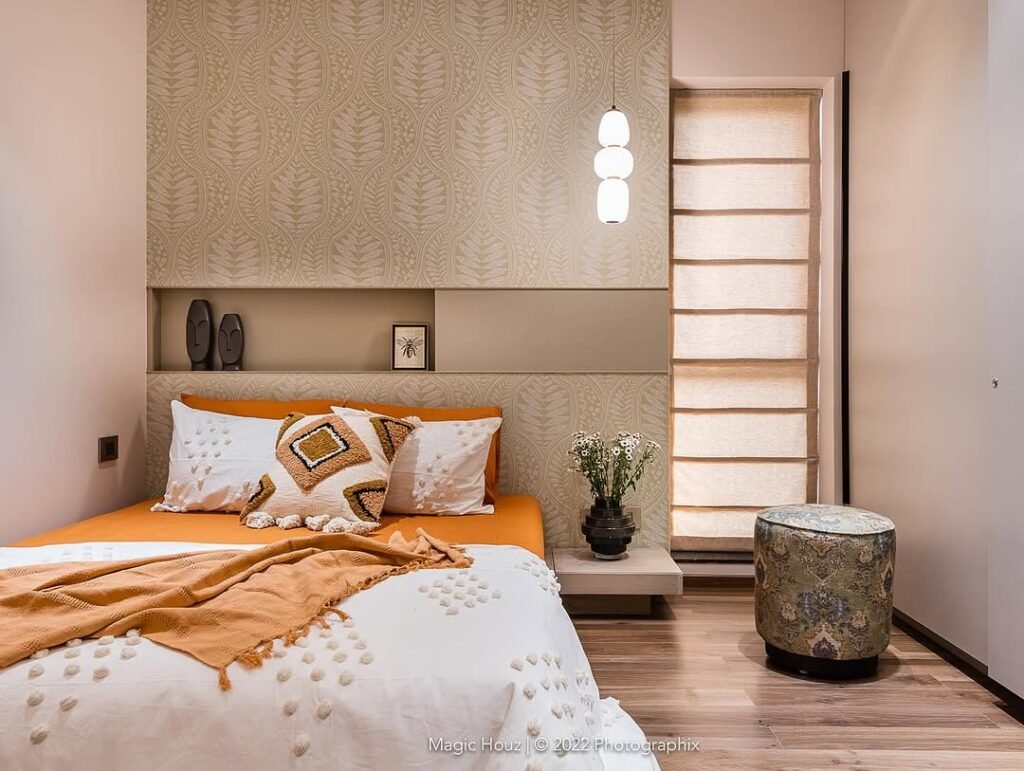 Warm & Earthy Modern Boho Bedroom
