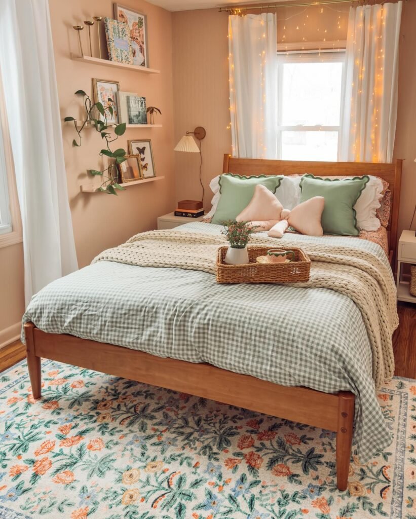 Cozy and Inviting Spring Bedroom
