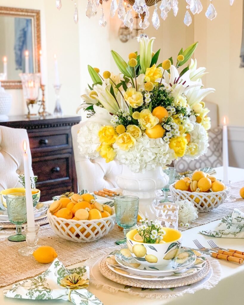 Lemon-Inspired Spring Elegance
