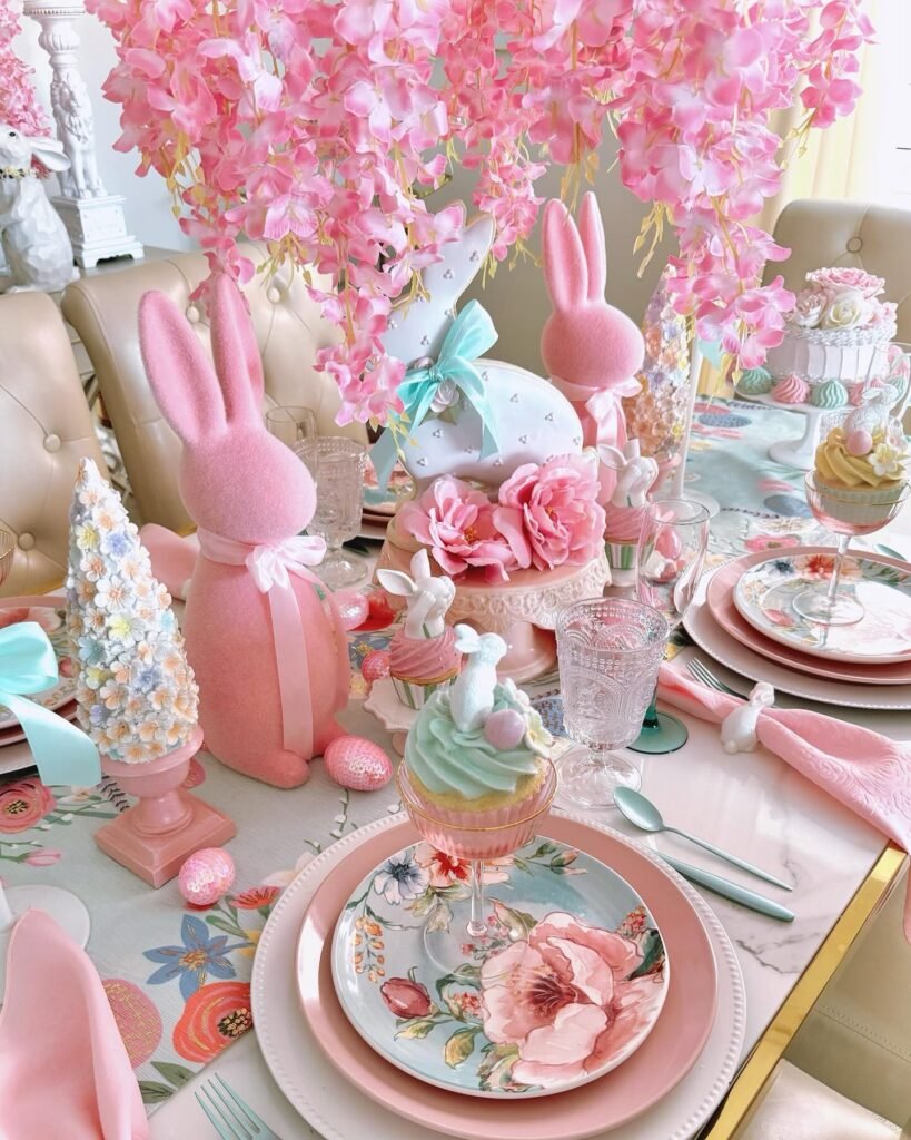 Whimsical Pink Easter Wonderland
